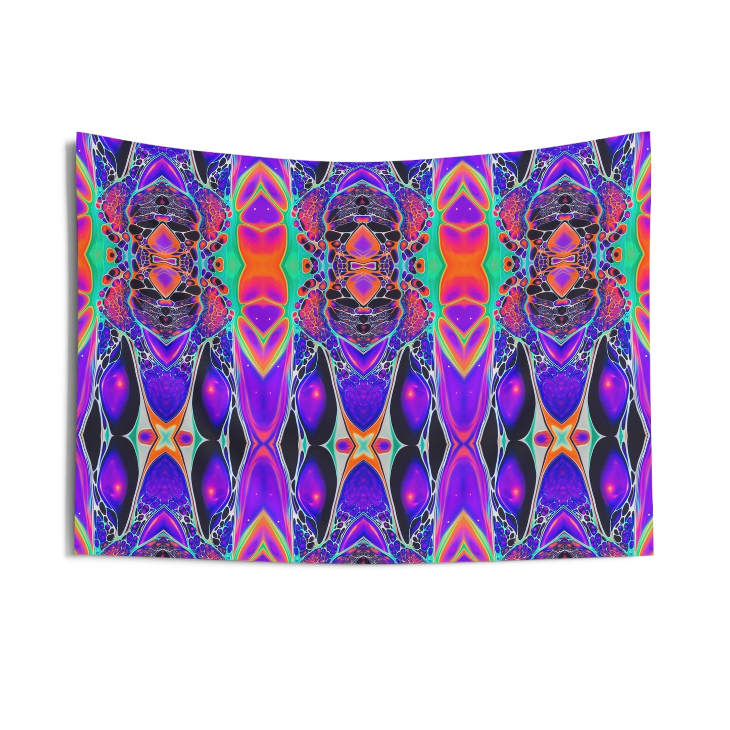 Copy of Monochrome Optical Illusion Wall Tapestry — Black & White Abstract Pattern
